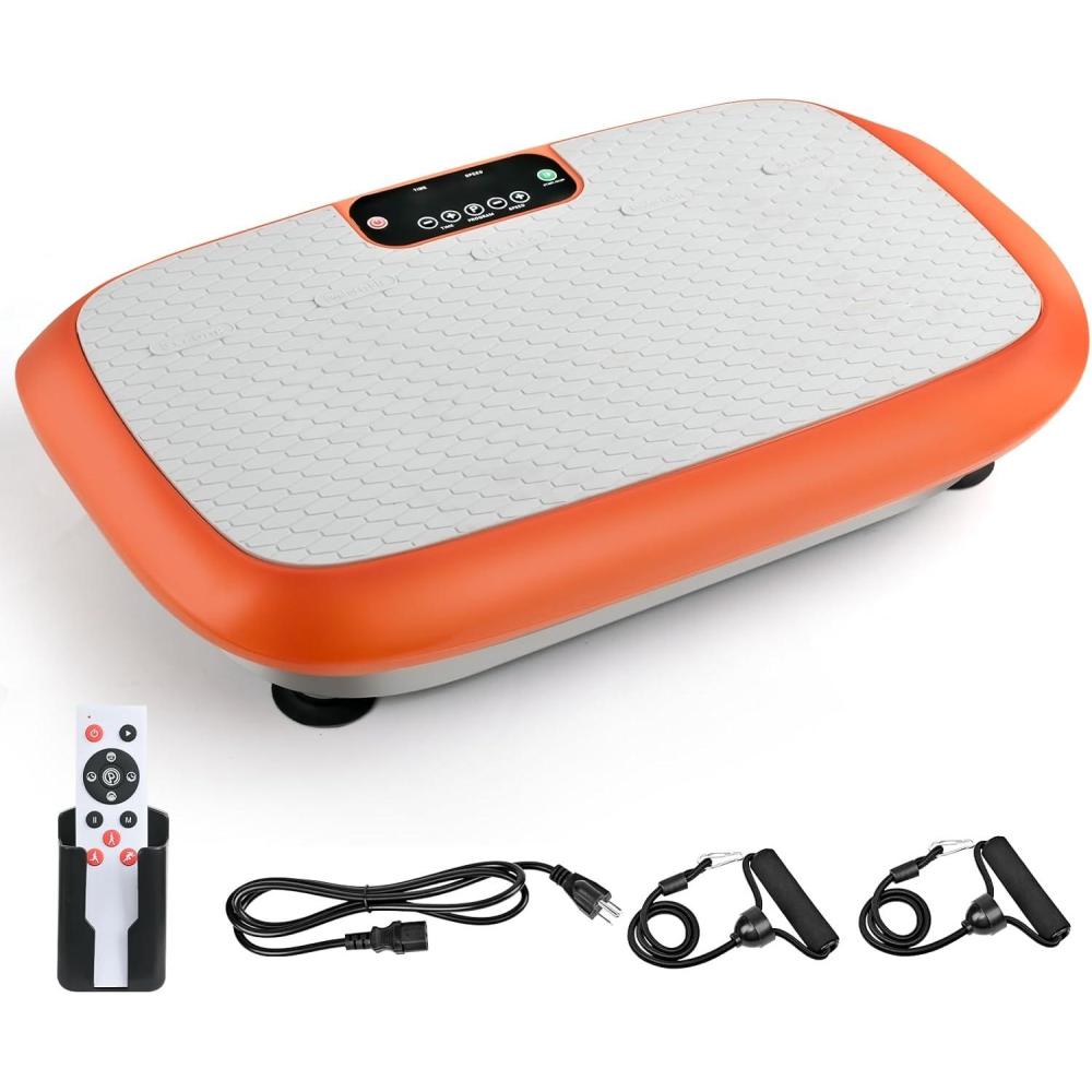 imageVibration Plate Exercise Machine for Weight Loss Fitness Equipment Vibration Plate Platform for Home FitnessLymphatic Drainage Shaking Full Body Shaker 99 Adjustable Speeds