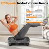AXV Vibration Plate Fitness Platform Exercise Machine Vibrating Shaking Full Body Shaker Workout Vibrate Stand Shake Board Sport Gym for Weight Loss Fat Burner for Women Men