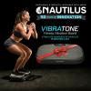 Nautilus Vibratone Pro Vibration Plate Full Body Fitness and Exercise Platform – Muscle Strength, Circulation(Black)