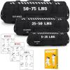 Elite Sports Workout Sandbag for Versatile, Intensive Core Muscles Fitness, Strength Training with Strategic Handle Placement (Unfilled)(Black)