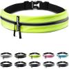 Fitgriff® Running Belt for Men & Women – Secure Jogging Pouch for Phone, Keys & Essentials – For All Cell Phones(Neon Yellow)
