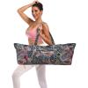 IwIeIaIrI Yoga Mat Bag Zipper Gym Accessories Gifts for Women,Large Exercise Mat Straps Pockets Yoga Bags and Carriers Fits Most Your Workout Stuff