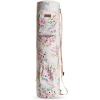 Maison d’ Hermine Yoga Mat bag, Cylindrical bag for Woman&Men, yoga mat Bag &Adjustable shoulder straps Yoga Mat Carrier Bag with Drawstring Water Bottle Pocket and zipper pocket(Sweet Rose Lavender)