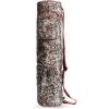 Maison d’ Hermine Yoga Mat bag, Cylindrical bag for Woman&Men, yoga mat Bag &Adjustable shoulder straps Yoga Mat Carrier Bag with Drawstring Water Bottle Pocket and zipper pocket(Jaipur)