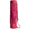 Maison d’ Hermine Yoga Mat bag, Cylindrical bag for Woman&Men, yoga mat Bag &Adjustable shoulder straps Yoga Mat Carrier Bag with Drawstring Water Bottle Pocket and zipper pocket(Versailles)
