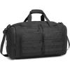 Wotony Tactical Duffle Bag for Men, Duffle Bag for Gym, Travel – Military Weekender Workout Molle Bag (Black, 35L)(Black)