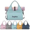 Yoga-Bag Small-Gym-Bag for Women Personalized Beige Yoga-Mat-Bag with Shoe Compartment Gym Accessories for Women(Turquoise)
