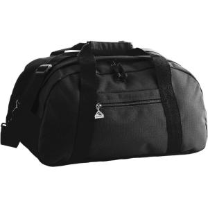 Augusta Sportswear Large Ripstop Duffel Bag(Black/Black)