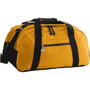 Augusta Sportswear Large Ripstop Duffel Bag(Gold/Black)