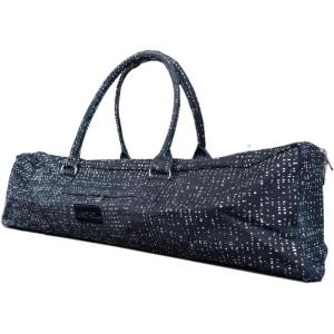 Kindfolk Yoga Mat Duffle Bag Patterned Canvas with Pocket and Zipper(Cosmic)