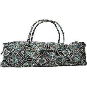 Mount Adams Yoga Mat Bag, 26″ x 8″ x 8″, Fits Mats up to 74″ x 26″ x 6mm, Yoga Bag for Exercise Mat, Straps, and Blocks, Gym Duffle Bag for Sports, Workout, and Fitness(Moroccan Mint)