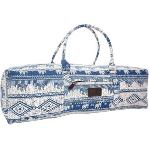 Mount Adams Yoga Mat Bag, 26″ x 8″ x 8″, Fits Mats up to 74″ x 26″ x 6mm, Yoga Bag for Exercise Mat, Straps, and Blocks, Gym Duffle Bag for Sports, Workout, and Fitness(Majestic)