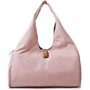 Versatile Sports Duffel Bag, Gym Handbag, Multipurpose Yoga Mat Bag with Shoe Compartment for Yoga, Pilates, Gym, Fitness, Swimming & Traveling (Black)(Pink)