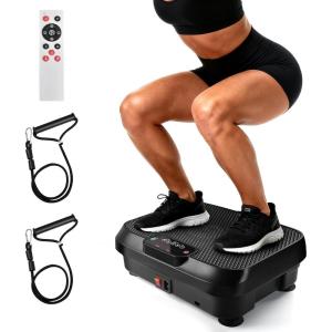 Vibration Plate Exercise Machine for Lymphatic Drainage Weight Loss,Whole Body Workout Vibration Fitness Platform,Mini Shake Plate,Sport Gym Fitness Equipment