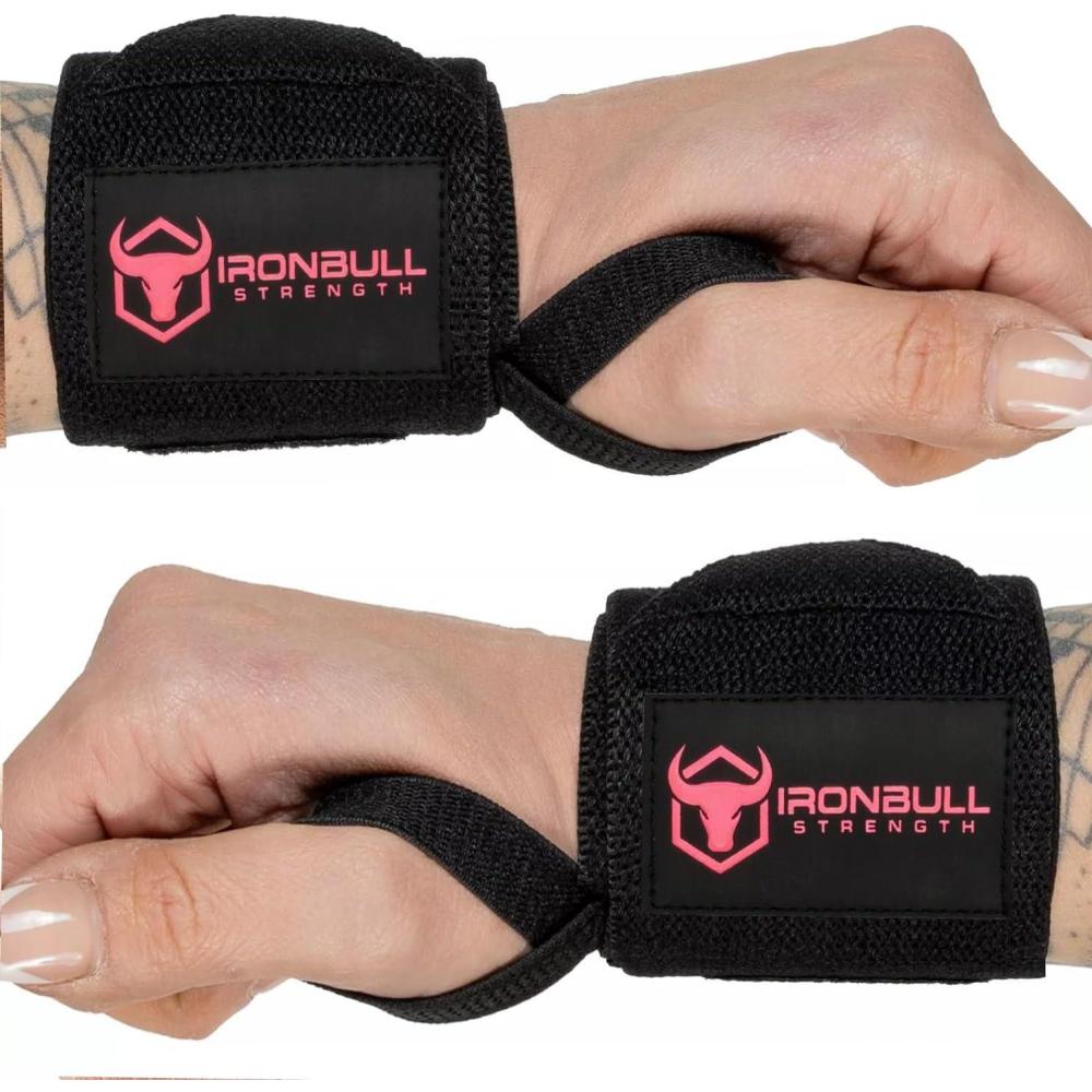 imageWrist Wraps for Weightlifting USPA ampamp IPL Approved 18 Premium Quality Wrist Straps for Weightlifting Weight Lifting Wrist Wraps with Thumb Loop Best Gym Wrist Wraps for Lifting Weights Curls ampamp Dips Lifting Wrist Wraps for Bench Powerlifting ampamp Weight Training Weightlifters Wrist Straps Lifting for Men and WomenBlackPink V2