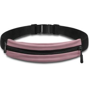 Fitgriff® Running Belt V2 for Men & Women – Secure Jogging Pouch for Phone, Keys & Essentials – For All Cell Phones (Purple)(Dusty Rose)
