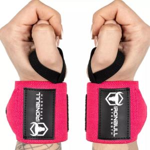 Wrist Wraps for Weightlifting (USPA & IPL Approved) – 18” Premium Quality Wrist Straps for Weightlifting – Weight Lifting Wrist Wraps with Thumb Loop – Best Gym Wrist Wraps for Lifting Weights, Curls & Dips – Lifting Wrist Wraps for Bench, Powerlifting & Weight Training – Weightlifter’s Wrist Straps Lifting for Men and Women(Neon Pink)