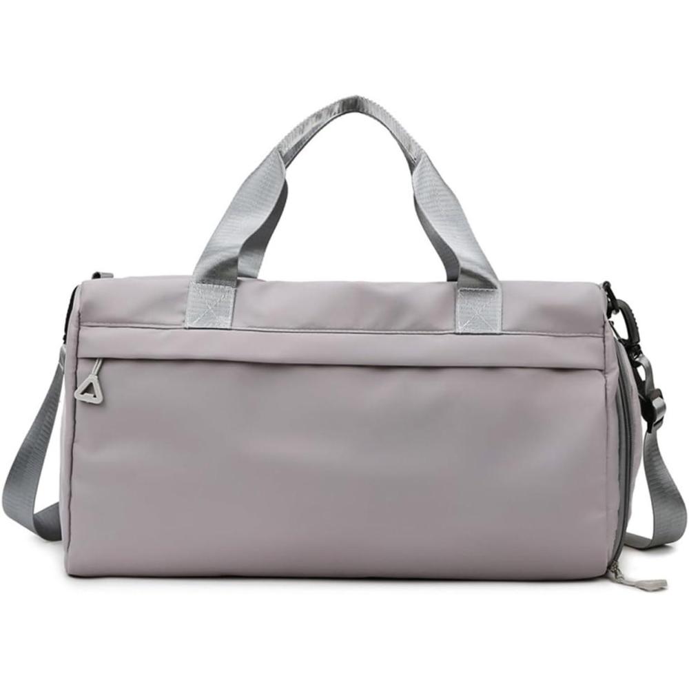 imageSports and Travel Bag Fashion Fitness Bag Gym Bag Sport Bag Training Bag Business Trip Bag Large Capacity Overnight Baggrey
