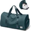 Gym Bag Womens,Travel Duffel Carry on Bag Sport Tote Bag Weekend Overnight Bag(D7-Peacock Blue)