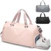 Gym Bag Womens,Travel Duffel Carry on Bag Sport Tote Bag Weekend Overnight Bag(E11-Pink)
