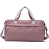 Sports and Travel Bag Fashion Fitness Bag Gym Bag Sport Bag Training Bag Business Trip Bag Large Capacity Overnight Bag(A)
