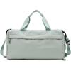 Sports and Travel Bag Fashion Fitness Bag Gym Bag Sport Bag Training Bag Business Trip Bag Large Capacity Overnight Bag(green)