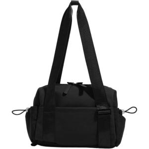 Outdoor Gym Bag Wet and Dry Separation Shoulder Bag Women Handbag Cosmetics Bag for Outdoor Sports Fitness Travel(Black Color)