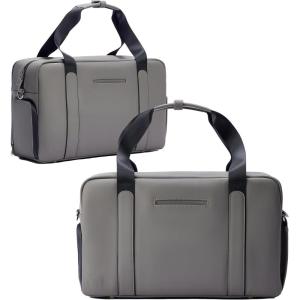 The FTL Pro Mens Travel Bag – 30L Premium Work to Gym Weekender Duffel with Garment Bag, Shoe Space & 18″ Laptop Sleeve – Business Carry On Hybrid, Fits Under Airplane Seat – Abbot Green(Stone Grey)