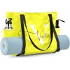 RunningBear Custom Yoga Mat Bag for Women Personalized Yoga Mat Carrier with Pockets Adjustable Yoga Mat Carrying Bag