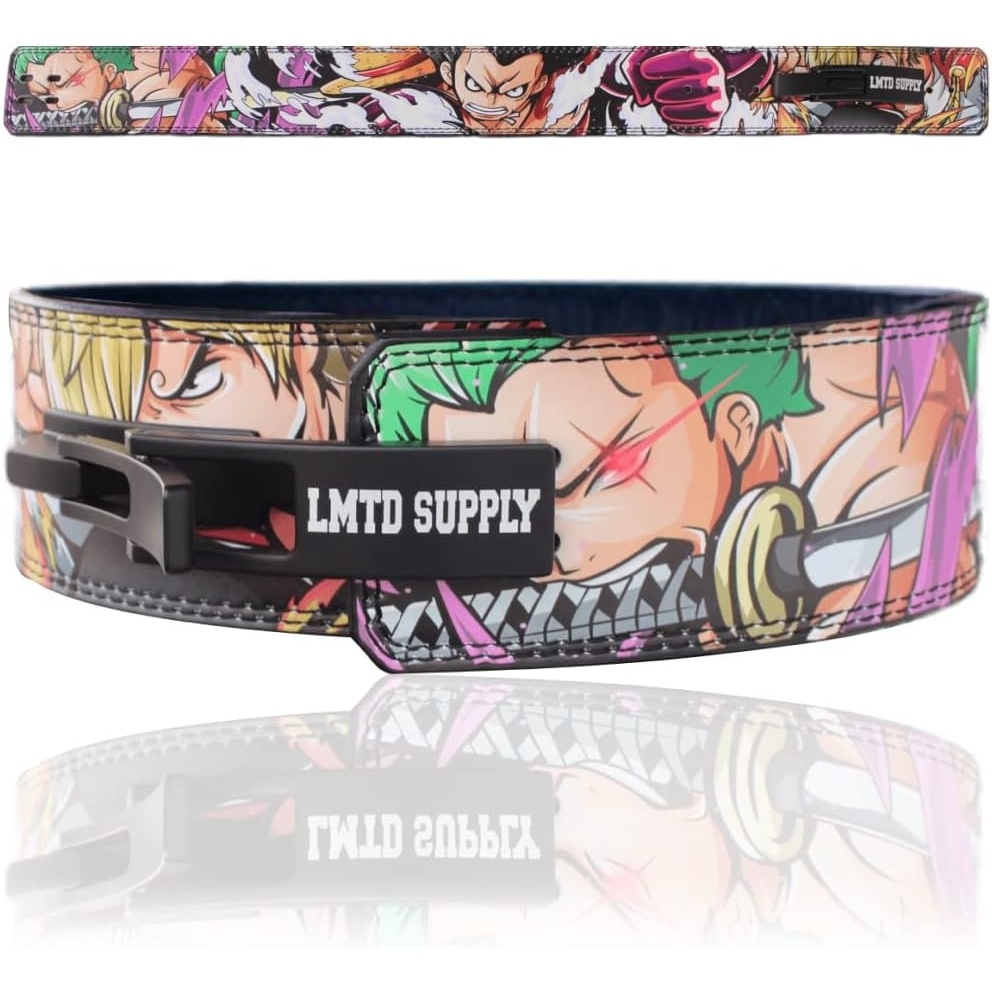 image:imageAnime Lever Belt Weight Lifting Belt Heavy Duty Powerlifting Weightlifting Gym Belt for Deadlifts Squats Back SupportRed Trio Op
