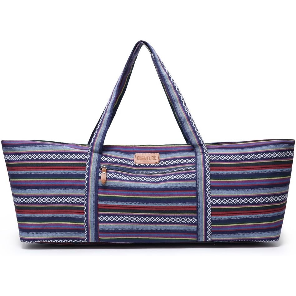 image:imageLarge Yoga Mat Bag for Women amp Men FullZip Gym Bag with Yoga Mat HolderMulticolor