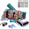 AROME Yoga Mat Bag for Women Men Large Canvas Yoga Bag Gym Tote(Color Leaf)