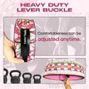 Anime Lever Belt, Weight Lifting Belt, Heavy Duty Powerlifting Weightlifting Gym Belt for Deadlifts Squats Back Support(Pink Nezku)