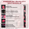 Anime Lever Belt, Weight Lifting Belt, Heavy Duty Powerlifting Weightlifting Gym Belt for Deadlifts Squats Back Support(Red Akat Cloud)