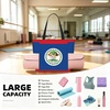 Belize Flag Yoga Tote Bag with Mat Holder Large Gym Carryall for Women Lightweight Workout Shoulder Bag and Travel Purse