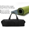 Canvas Yoga Mat Bag Fitness Gym Bags for Women Training Gymtas Sports Shouder Pilates Solid(E)