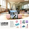 Goalie Gloves Pair Women’S Yoga Bag-Large Gym Tote With Yoga Mat Holder, Lightweight Shoulder Bag For Workout Travel Beach