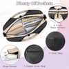 Golden Lucky Grass Women’s yoga bag with shoe compartment,adjustable and detachable shoulder strap,multifunctional yoga mat bag,suitable for travel,Pilates, office,beach,gym and exercise