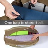 JoYnWell Yoga Bags and Carriers Fits All Your Stuff, Extra Large Yoga Mat Bag Full Zip Yoga Mat Bag with 3 Zipper pockets(Pickle-Khaki)