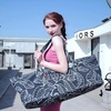 Large Yoga Mat Bag for Women & Men, Full-Zip Gym Bag with Yoga Mat Holder(Leaves)