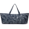 Large Yoga Mat Bag for Women & Men, Full-Zip Gym Bag with Yoga Mat Holder(Leaves)