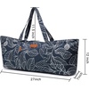 Large Yoga Mat Bag for Women & Men, Full-Zip Gym Bag with Yoga Mat Holder(Leaves)