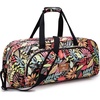 AROME Yoga Mat Bag for Women Men Large Canvas Yoga Bag Gym Tote(Color Leaf)