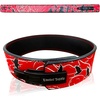 Anime Lever Belt, Weight Lifting Belt, Heavy Duty Powerlifting Weightlifting Gym Belt for Deadlifts Squats Back Support(Red Itaachii)