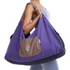 JoYnWell Yoga Bags and Carriers Fits All Your Stuff, Extra Large Yoga Mat Bag Full Zip Yoga Mat Bag with 3 Zipper pockets(Raisin-Purple)
