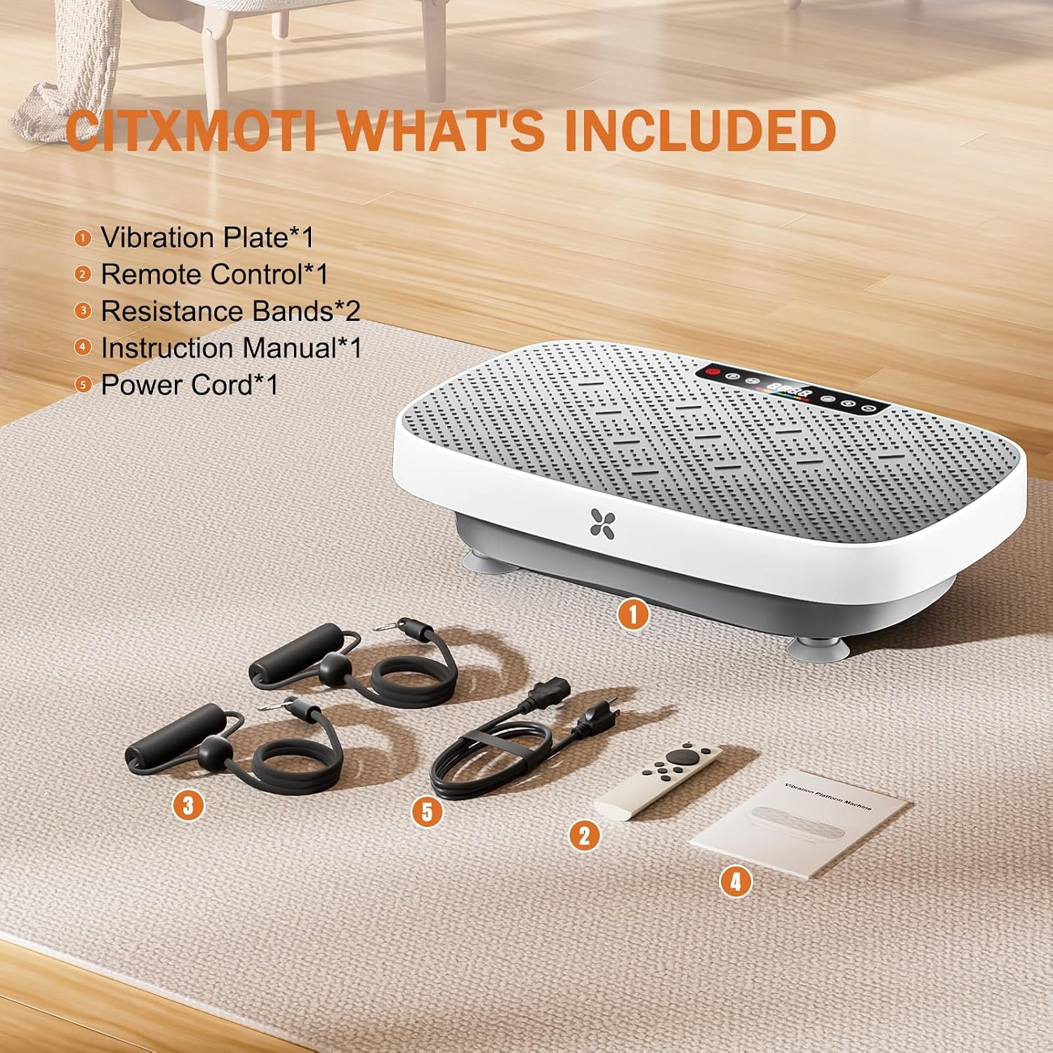 image:imageVibration Plate Exercise Machine for Lymphatic DrainageGray