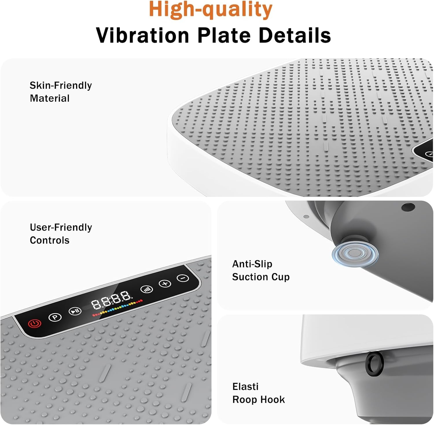 image:imageVibration Plate Exercise Machine for Lymphatic DrainageGray