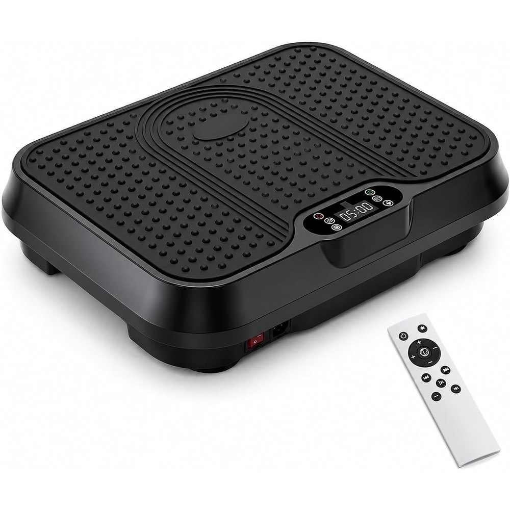 image:imageVibration Plate Exercise Machine for Lymphatic DrainageDark Black