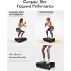CURSOR Vibration Plate Exercise Machine 250-Level Full Body Shaker Platform(Jet-Black)