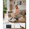 CURSOR Vibration Plate Exercise Machine 250-Level Full Body Shaker Platform(White)